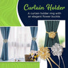 Elegant Magnetic Curtain Holder