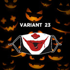 Reusable Halloween Face Mask with Activated Carbon Filter