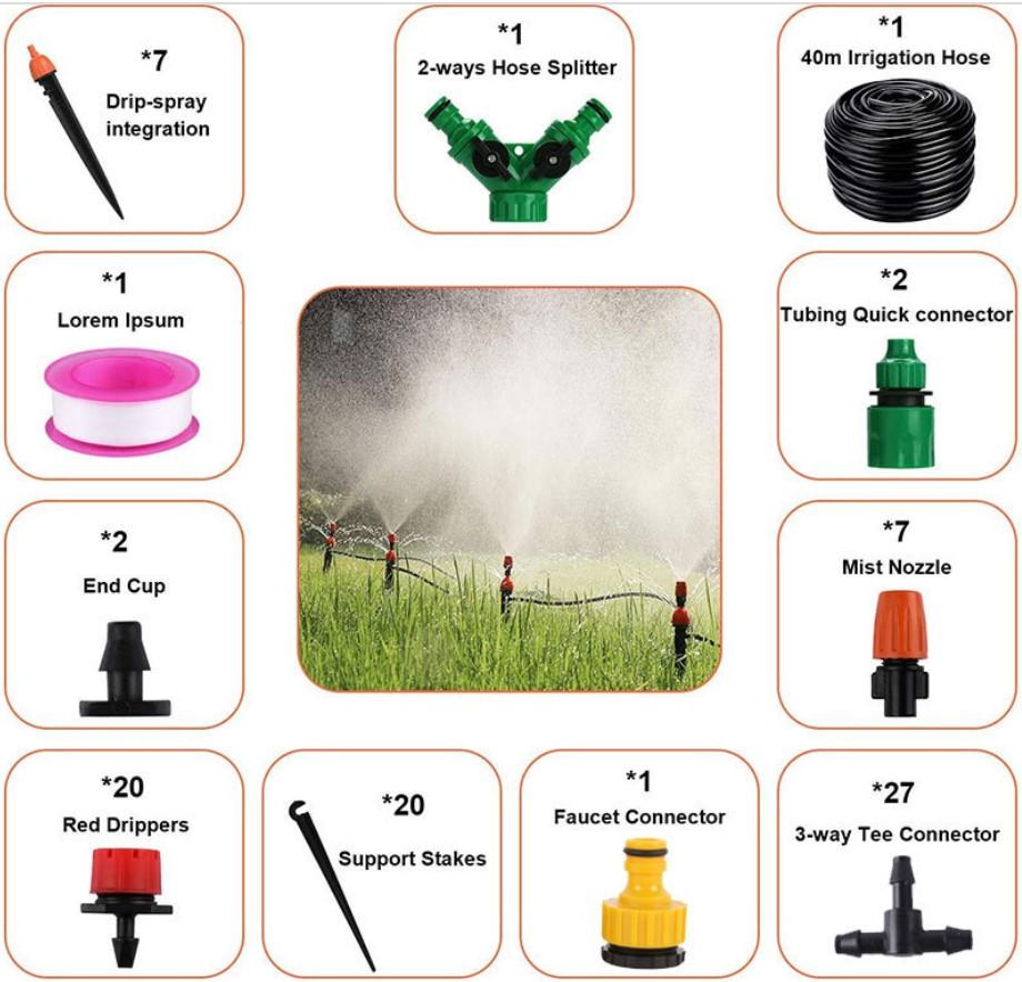 Misting Irrigation & Cooling System