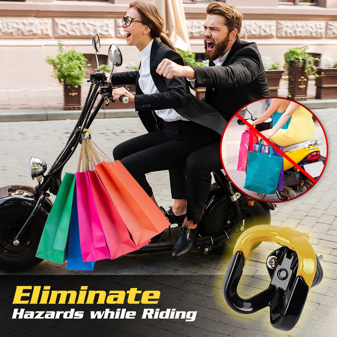 RideSAFE+ Motorcycle Luggage Hook