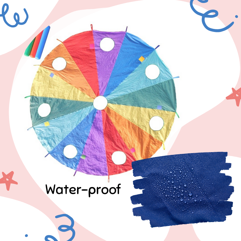 Whac-A-Mole Parachute Party Game