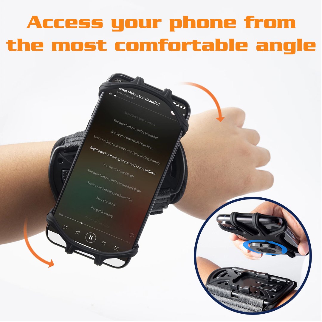 MVE 360° Rotatable Wristband Phone Holder