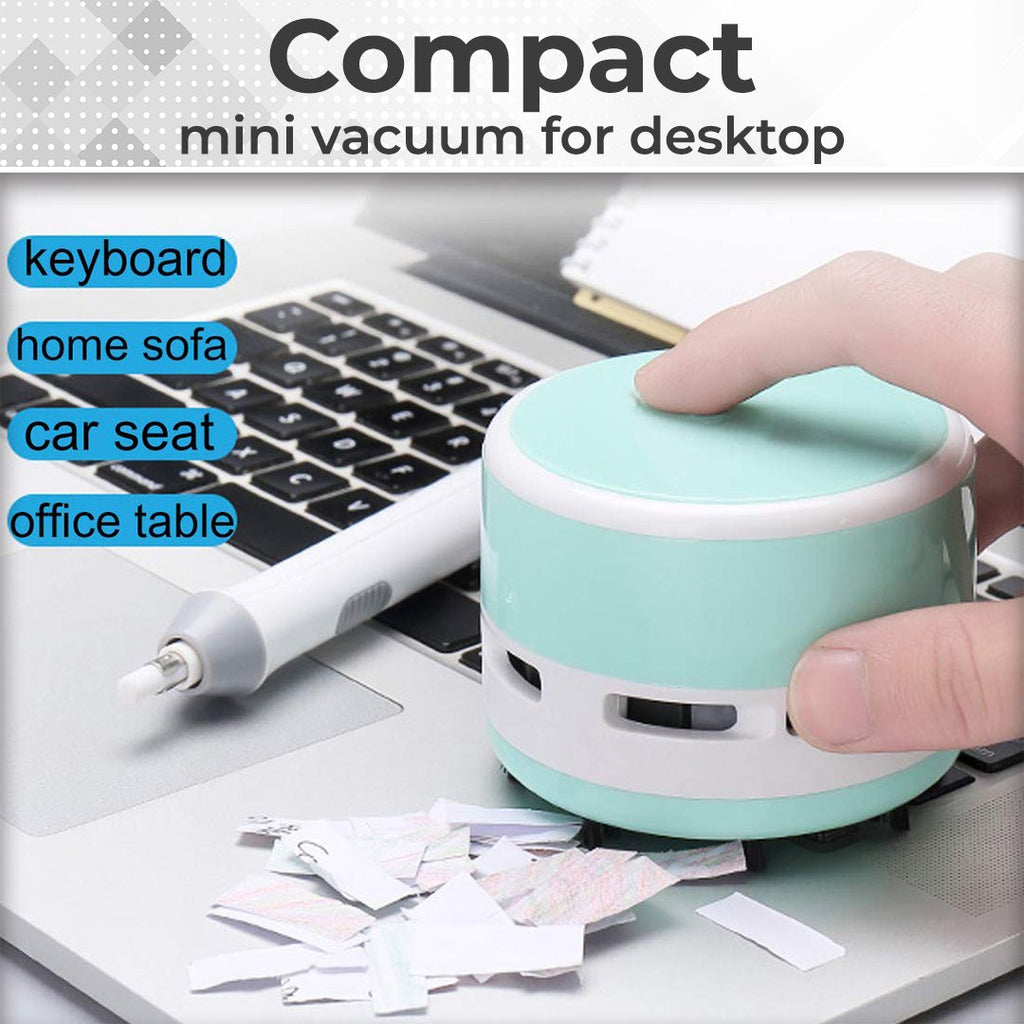HiLee Cordless Desktop Mini Vacuum Cleaner
