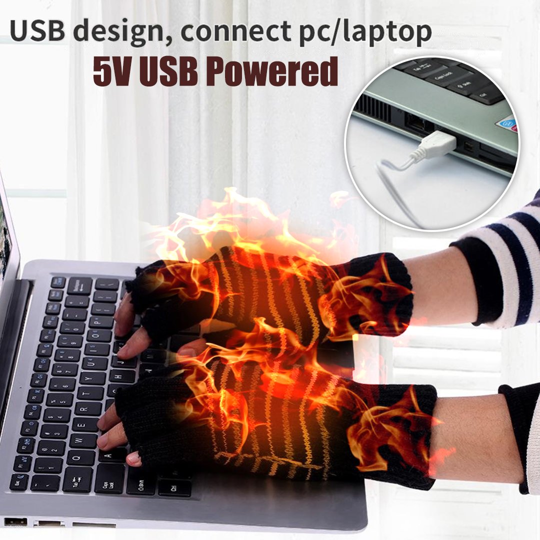Thermo+ USB Heated Hand Gloves