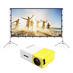 Giant Outdoor Movie Screen & Projector