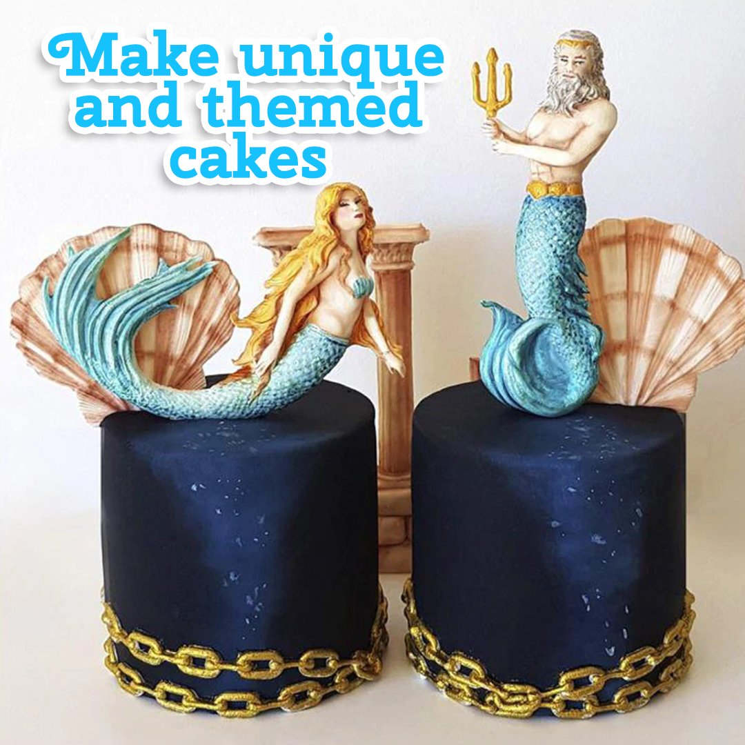 Sweetz Under the Sea Fondant Cake Molds (10 in 1)