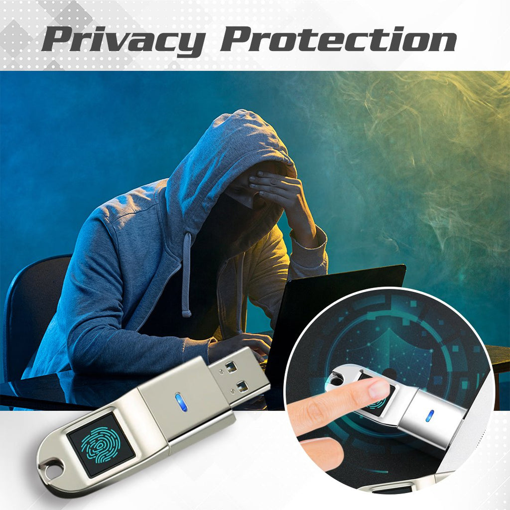 DataPROTECT USB Fingerprint Flash Drive