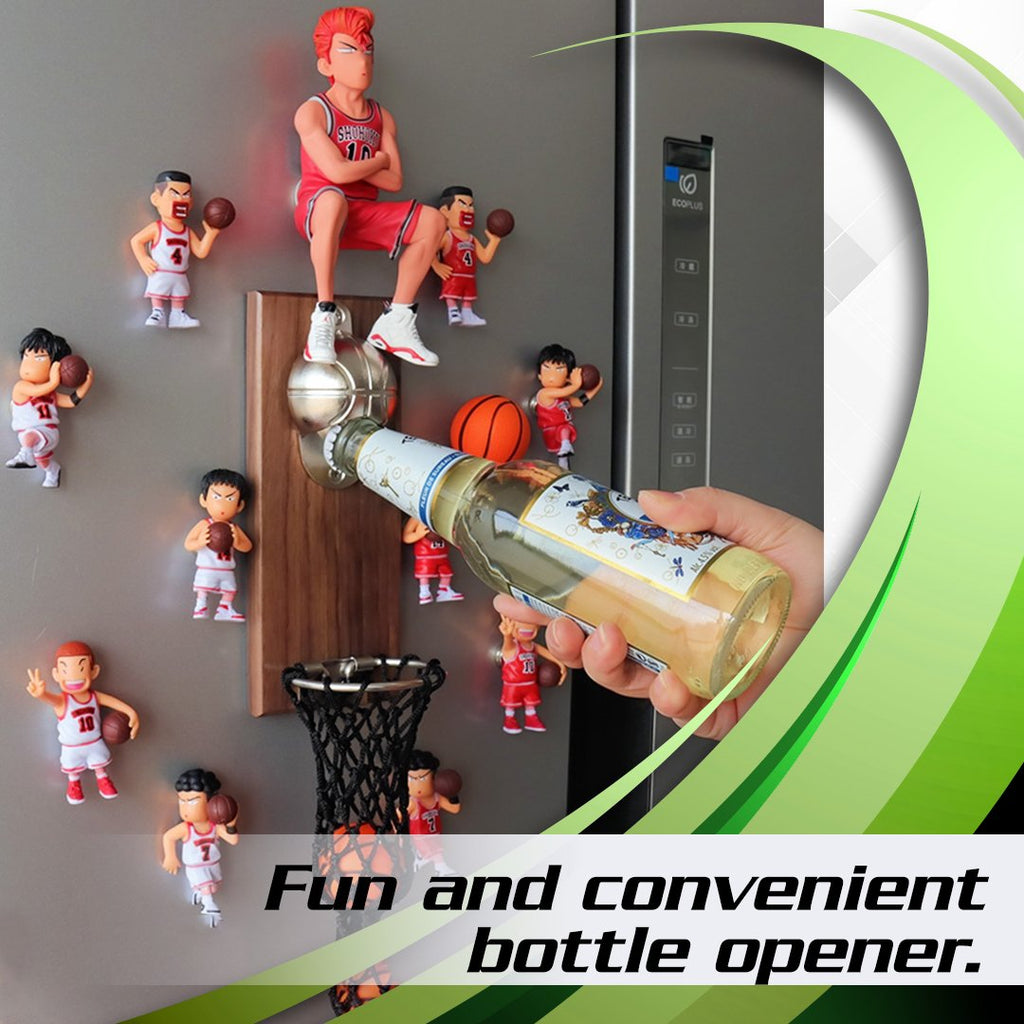 SportsQ Wall Mounted Basketball Bottle Opener