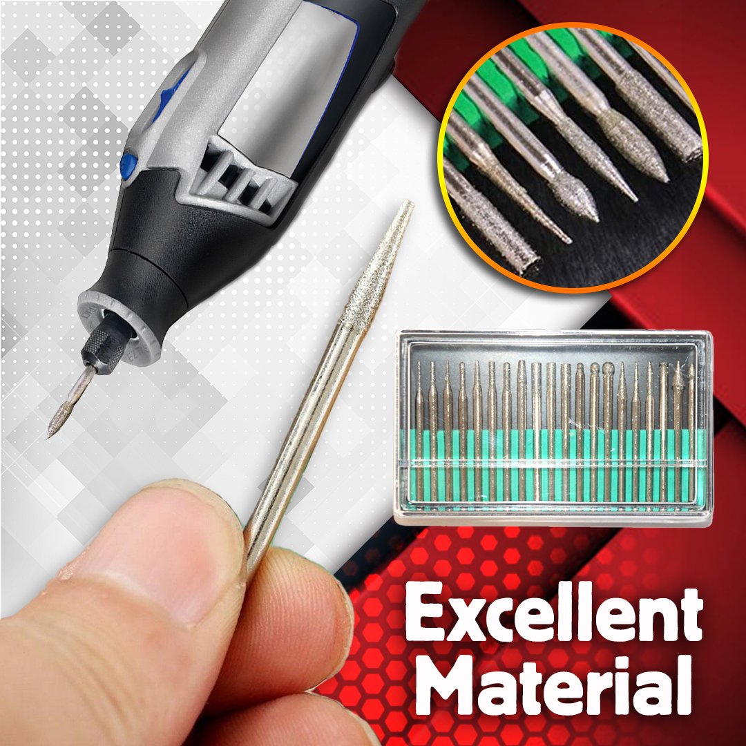 JewelryMASTER Stone Engraving Drill Bits