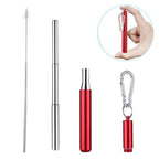Environment Friendly Stainless Steel Telescopic Straw Kit