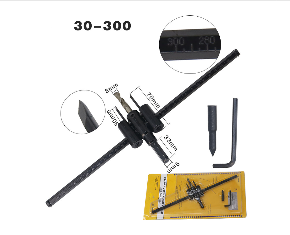 Adjustable Drywall Ceiling Hole Cutter