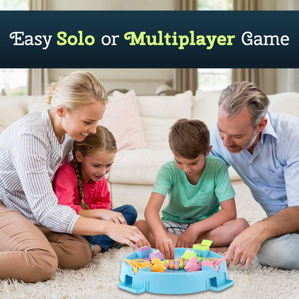 PuzzleTop Frog Swallowing Beads Board Game