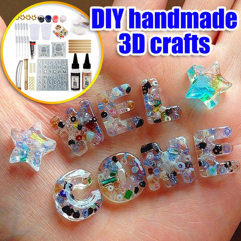 BAP Gummy Bear & Letters Resin Molds Set