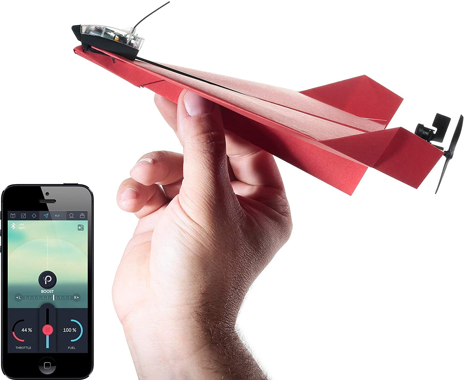 FlySmart Smartphone-Controlled Paper Airplane