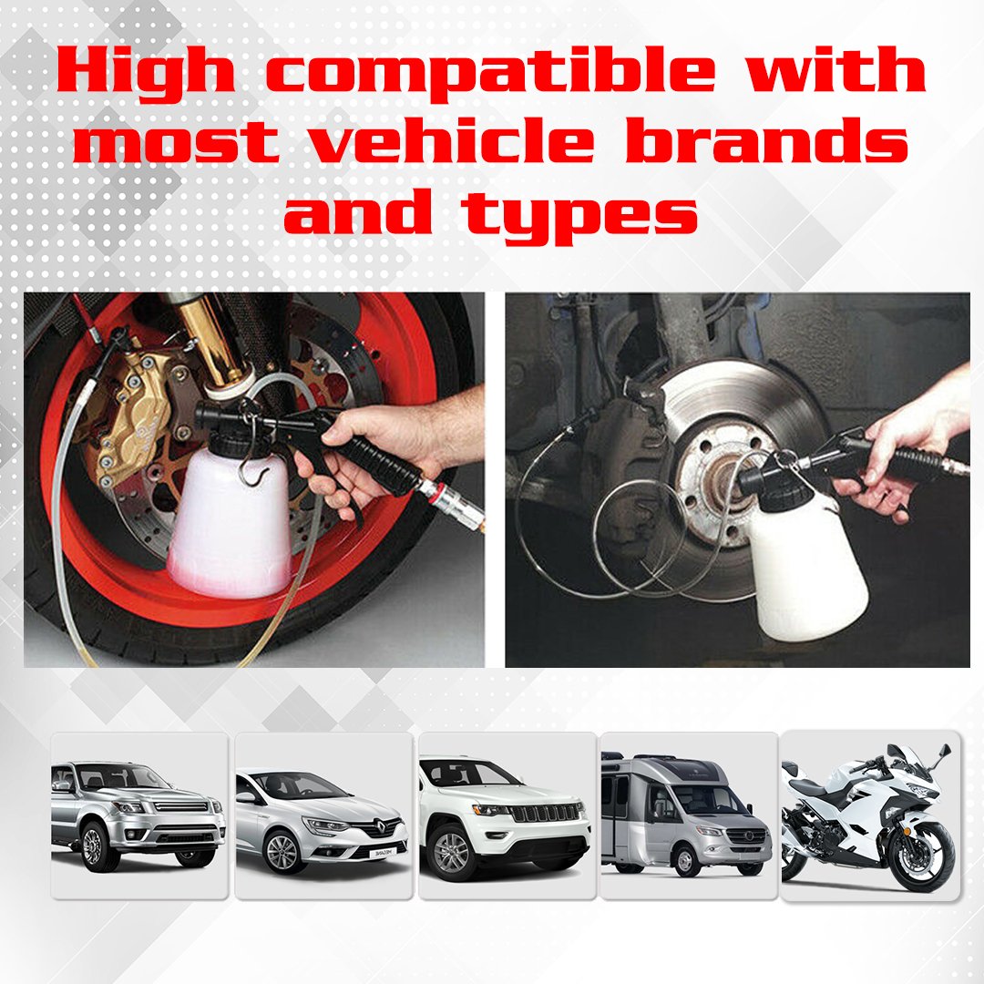 L&R Vacuum Brake Fluid Bleeder Tool Kit