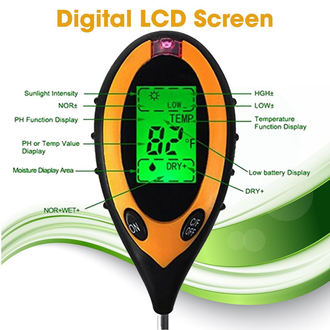 PlantCare+ 4 In 1 Digital Health Meter