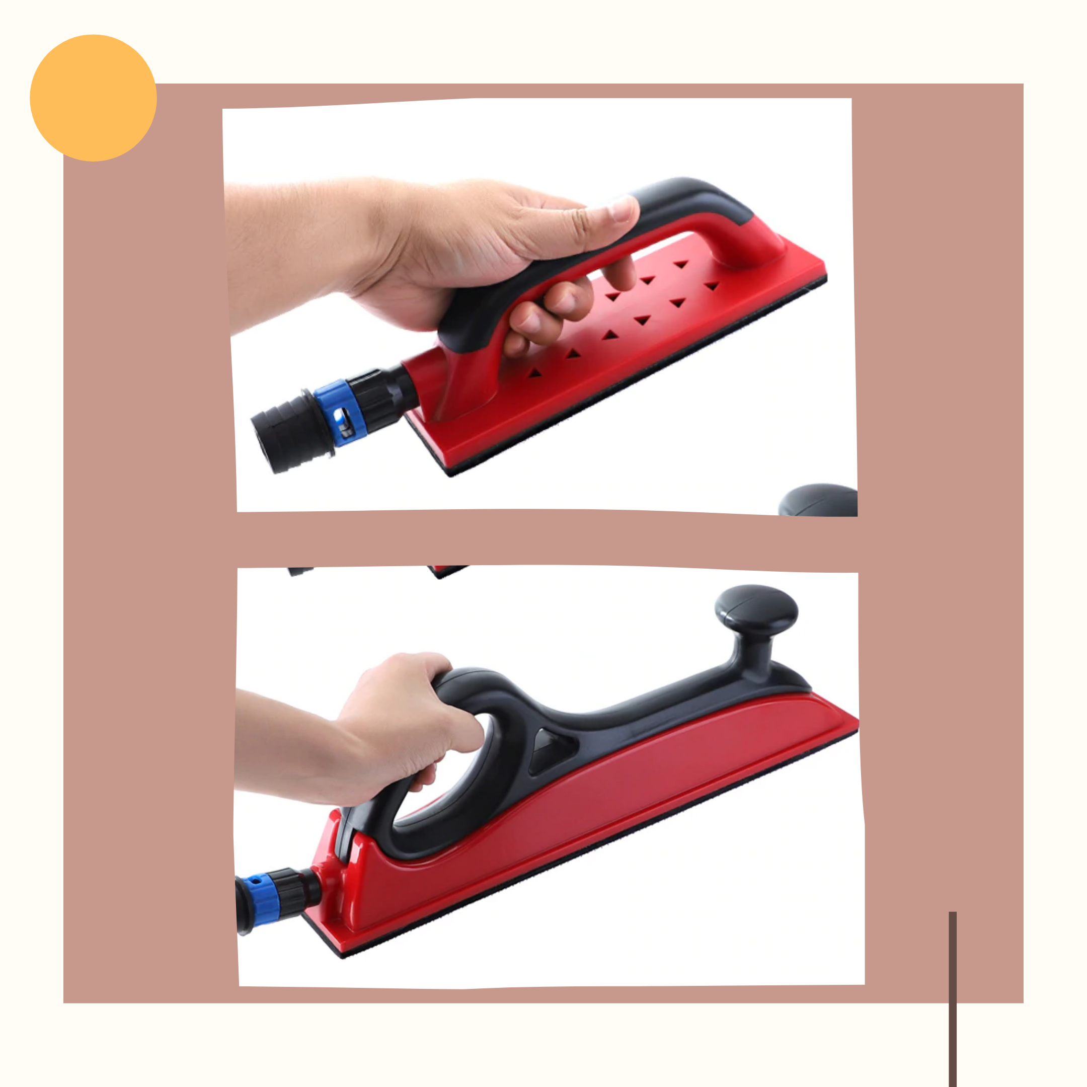 Hand Sanding Block Dust Extraction