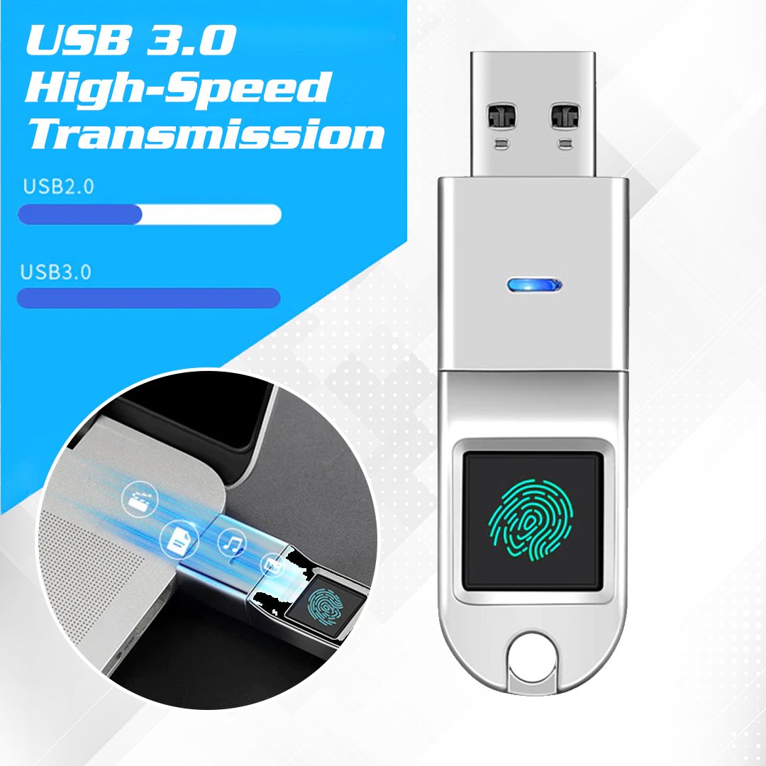 DataPROTECT USB Fingerprint Flash Drive