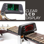 Digital Guitar Capo & Tuner with LCD Display