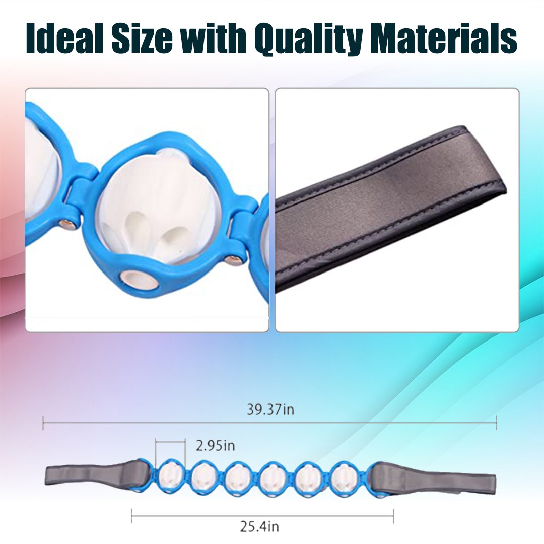 AcuMASSAGE+ Portable Roller Rope Massager