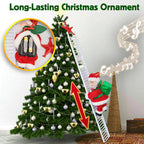 Hoholiday! Climbing Santa Christmas Decor