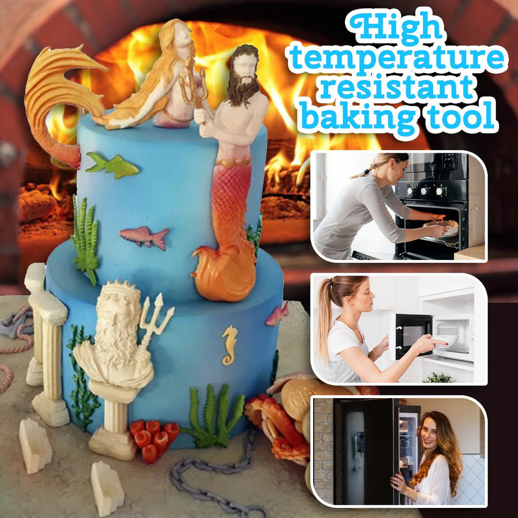 Sweetz Under the Sea Fondant Cake Molds (10 in 1)