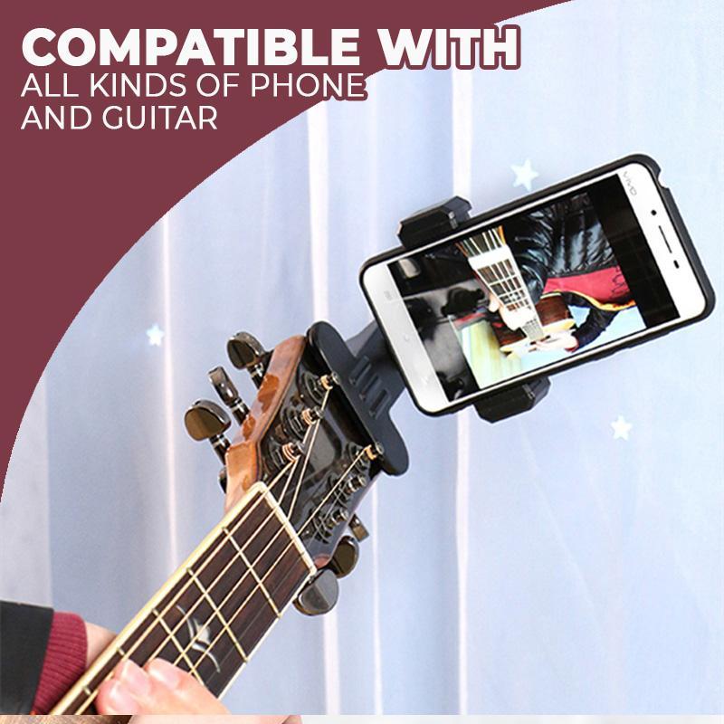 Live Broadcast Guitar Smartphone Holder