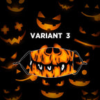 Reusable Halloween Face Mask with Activated Carbon Filter