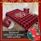 HomeFx Christmas Decor Tablecloth