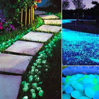 Glow-in-the-Dark Garden Pebbles