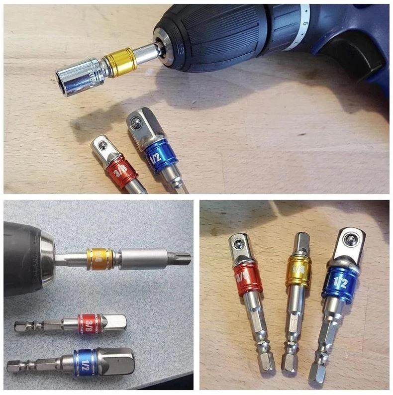 Right Angle Nut Driver Power Drill Bit Set