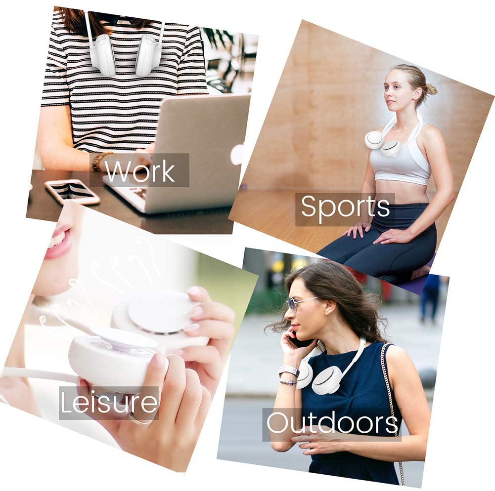 LazyFan™ Bladeless Portable Hanging Neck Fan