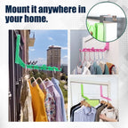 THZ Mounted Door Valet Folding Hanger