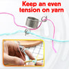 KTMX Yarn Guide Knitting Thimble Ring (3PCS/SET)