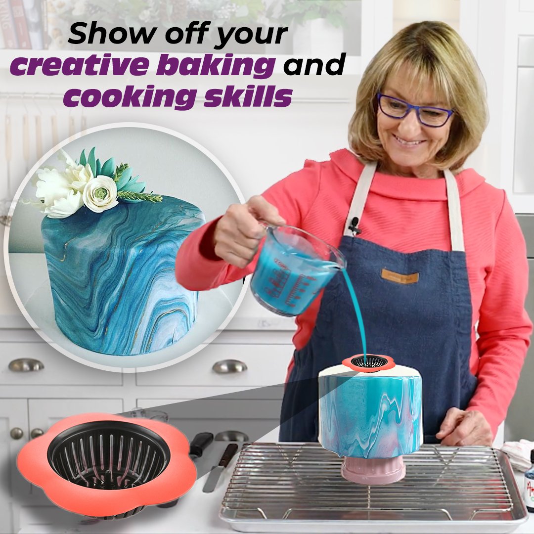MixCake Silicone Mirror Glaze Cake Strainer