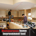 HomeLife 4-in-1 Laser Level Cross Line Ruler