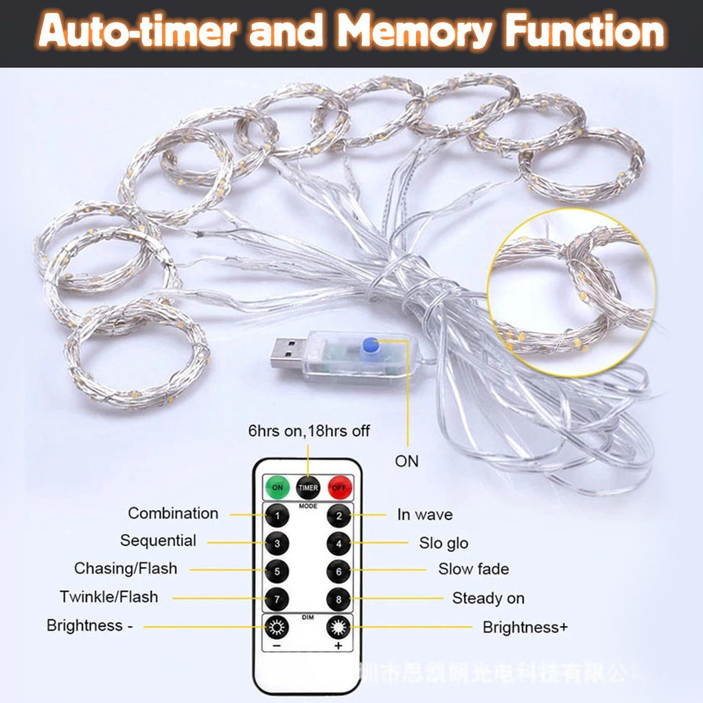 DECORate Fairy LED Curtain Light