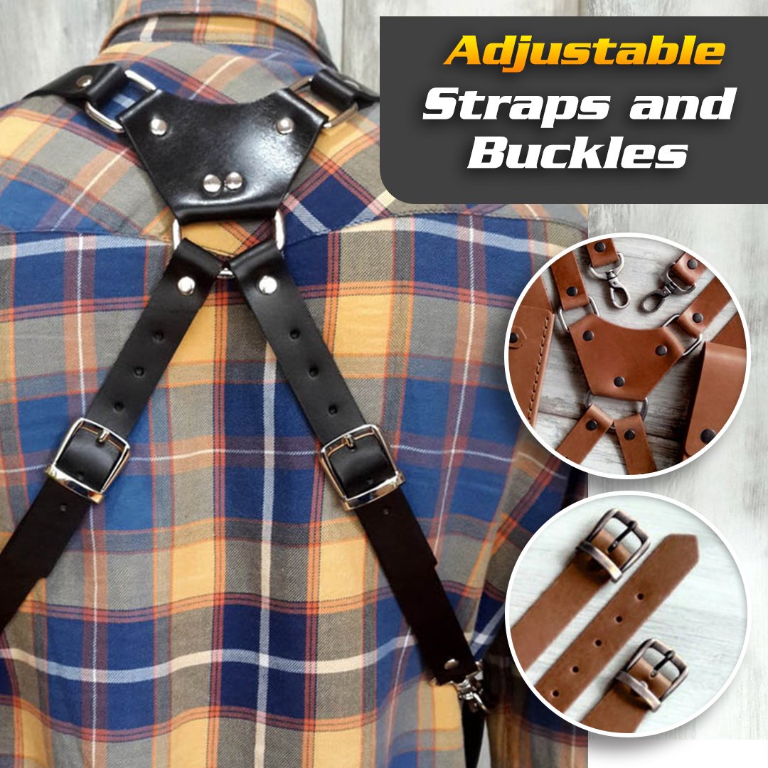 PrimeLeather Steampunk Holster Bag