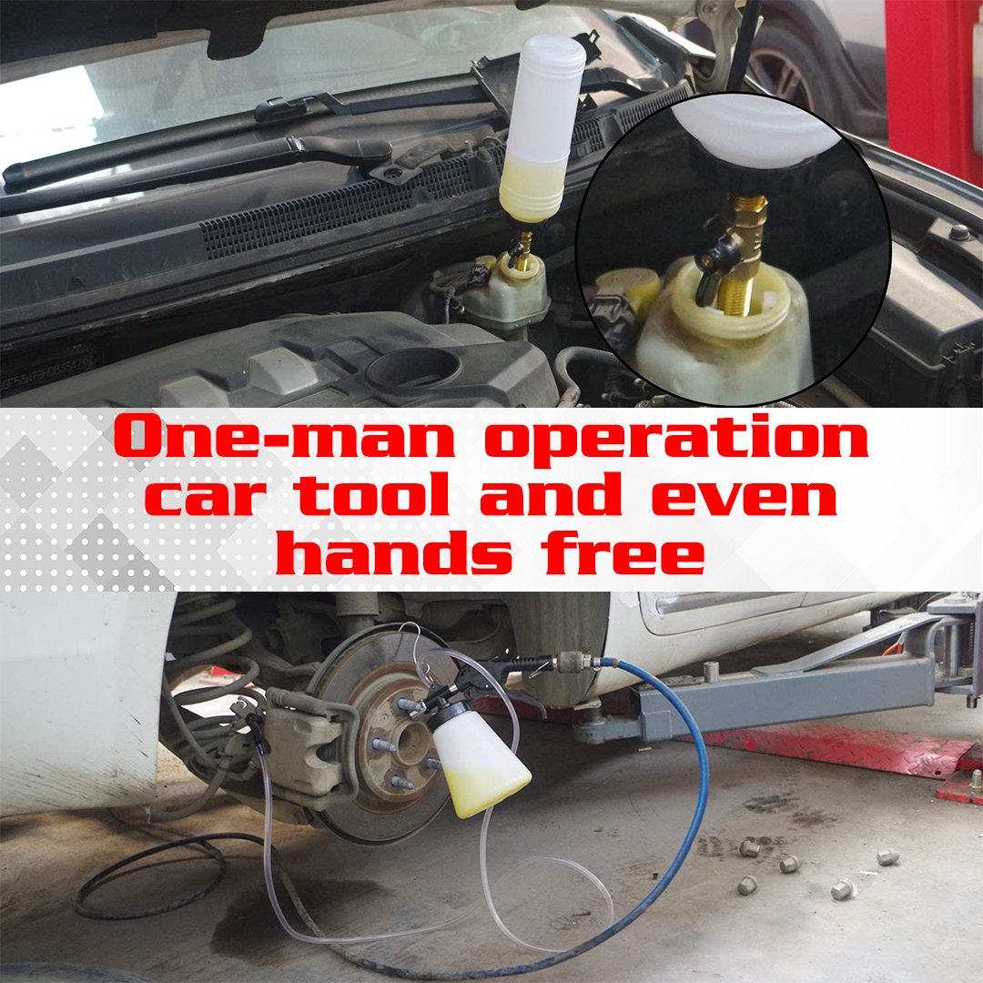 L&R Vacuum Brake Fluid Bleeder Tool Kit