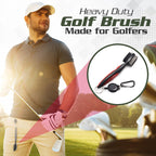 GolfClub+ Cleaning Brush with Retractable Clip