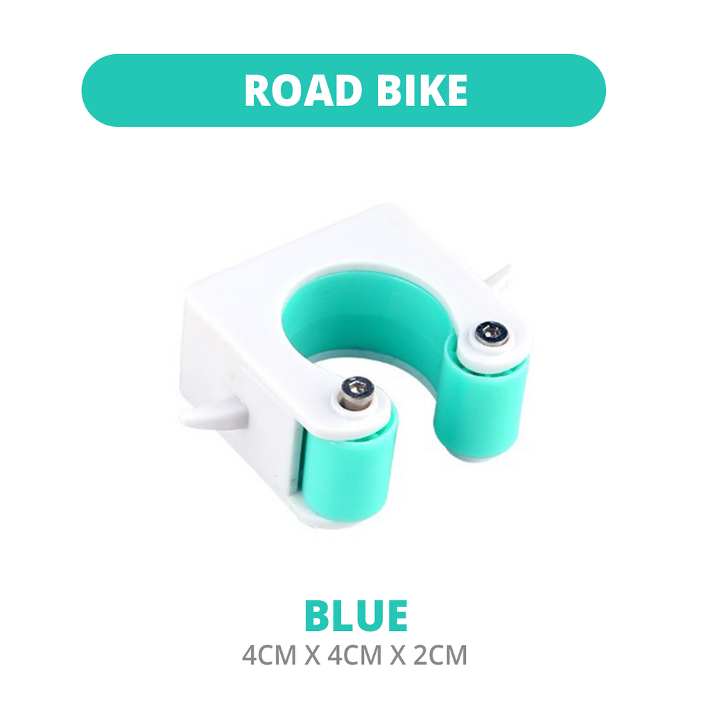 Space Saving Bike Wall Mount with Helmet Hanger