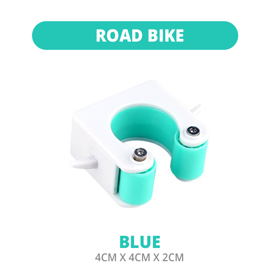 Space Saving Bike Wall Mount with Helmet Hanger