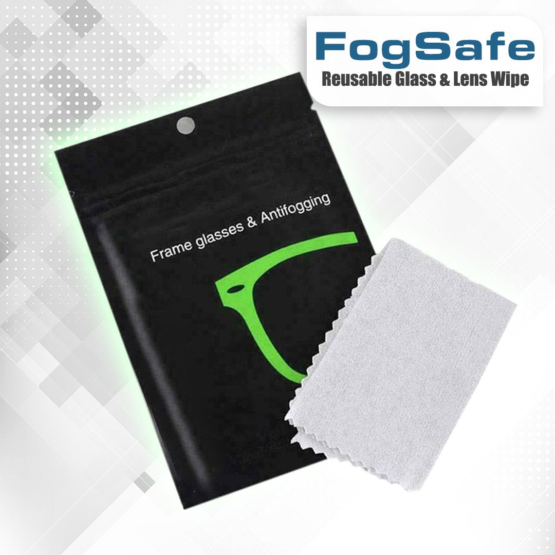 FogSafe Reusable Glass & Lens Wipe