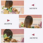 FLORAL DEFT BUN