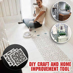 HMNZ 12x12 Template Floor Wall Tile Stencil