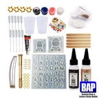 BAP Gummy Bear & Letters Resin Molds Set