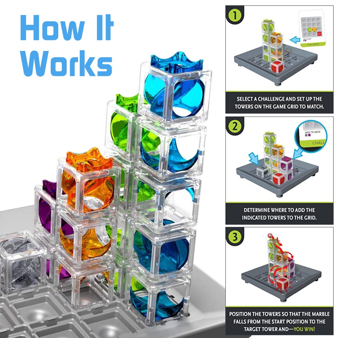 FunLogic Marble Gravity Maze Game