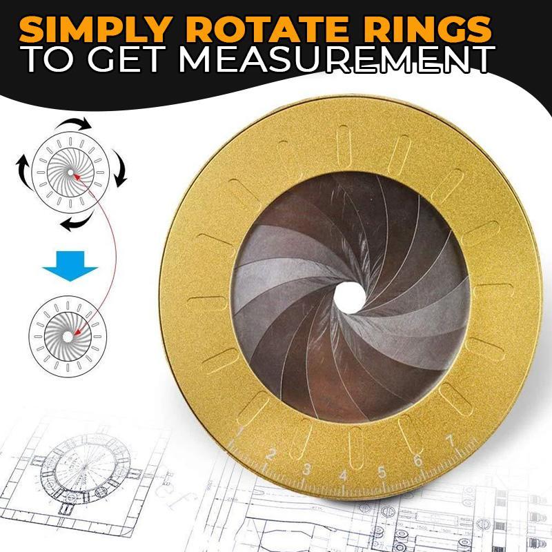 Adjustable Drawing Ruler Circle Tool