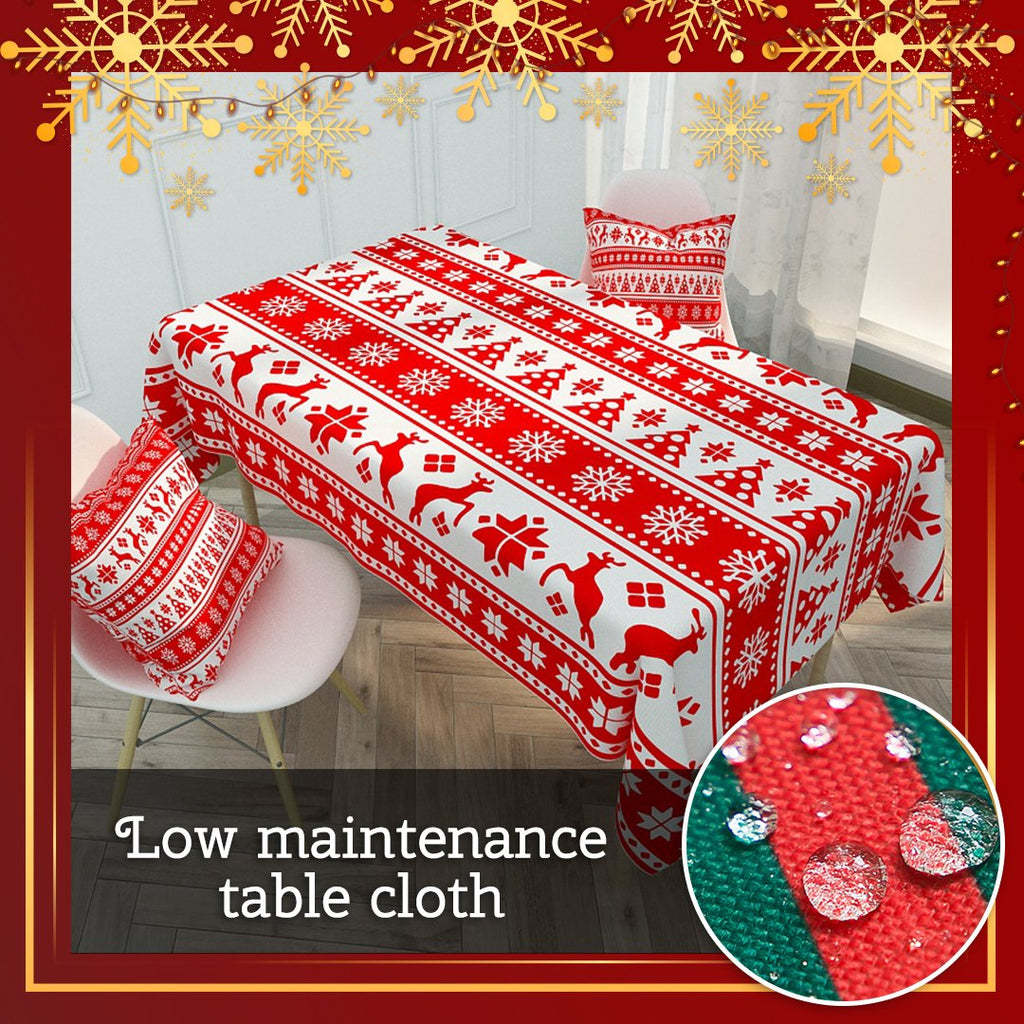 HomeFx Christmas Decor Tablecloth