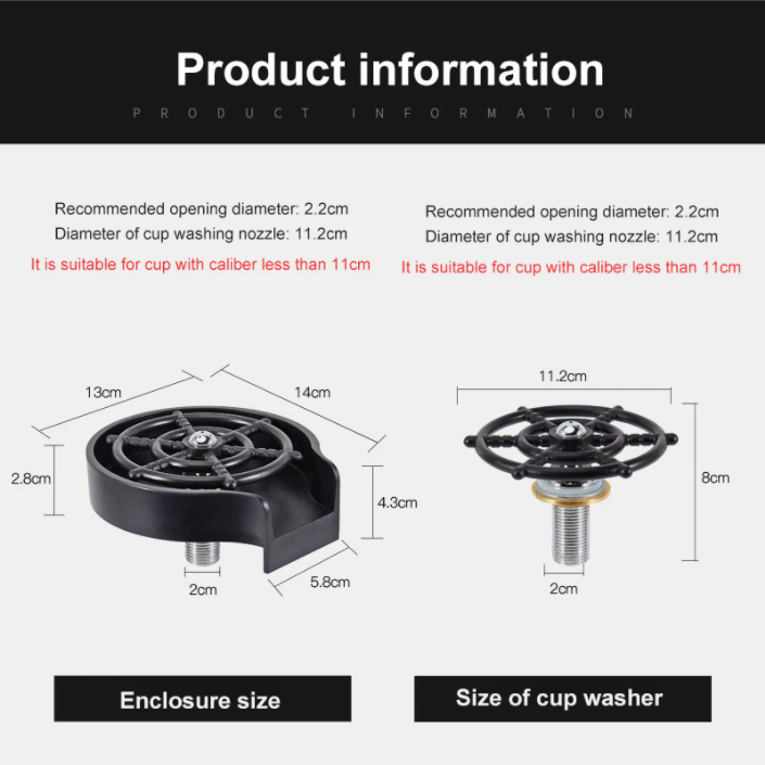 Automatic Barista Cup Cleaner